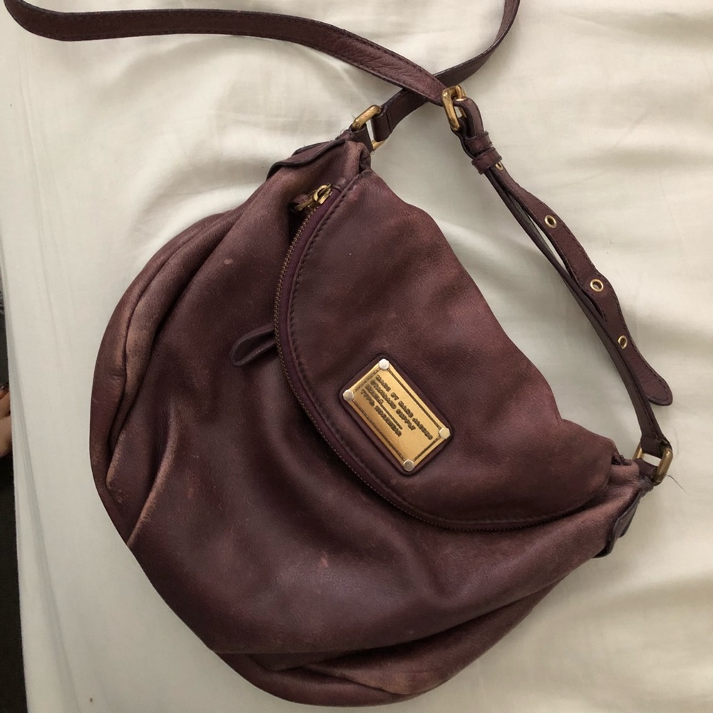 purple marc by marc jacobs crossbody bag